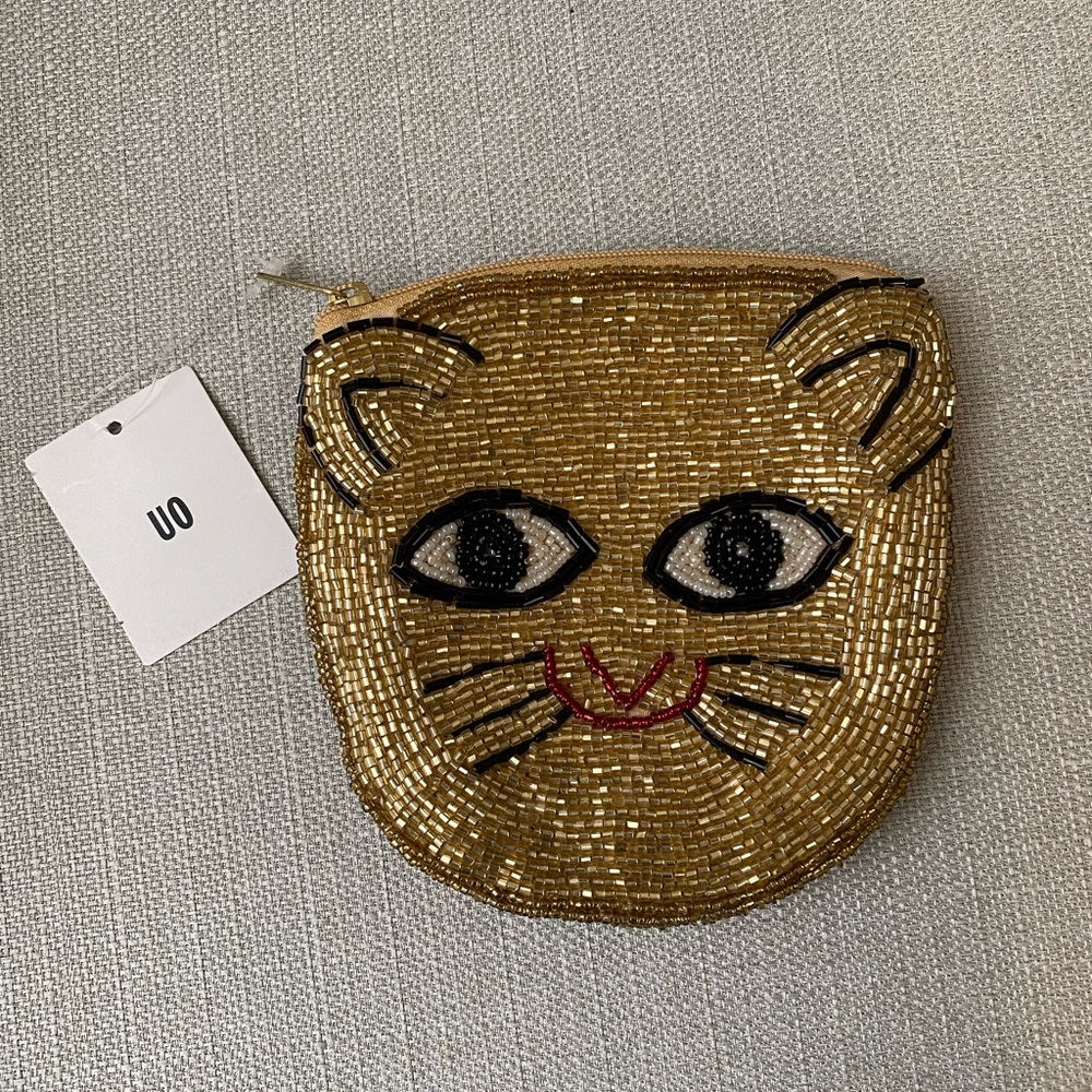Beaded coin purse
